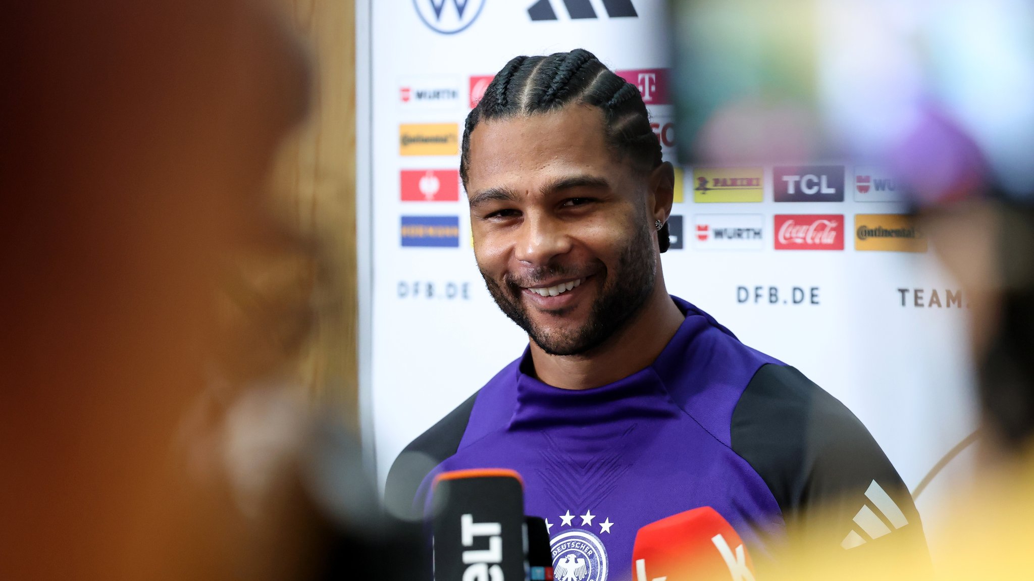 Serge Gnabry stand am Dienstag im Mittelpunkt