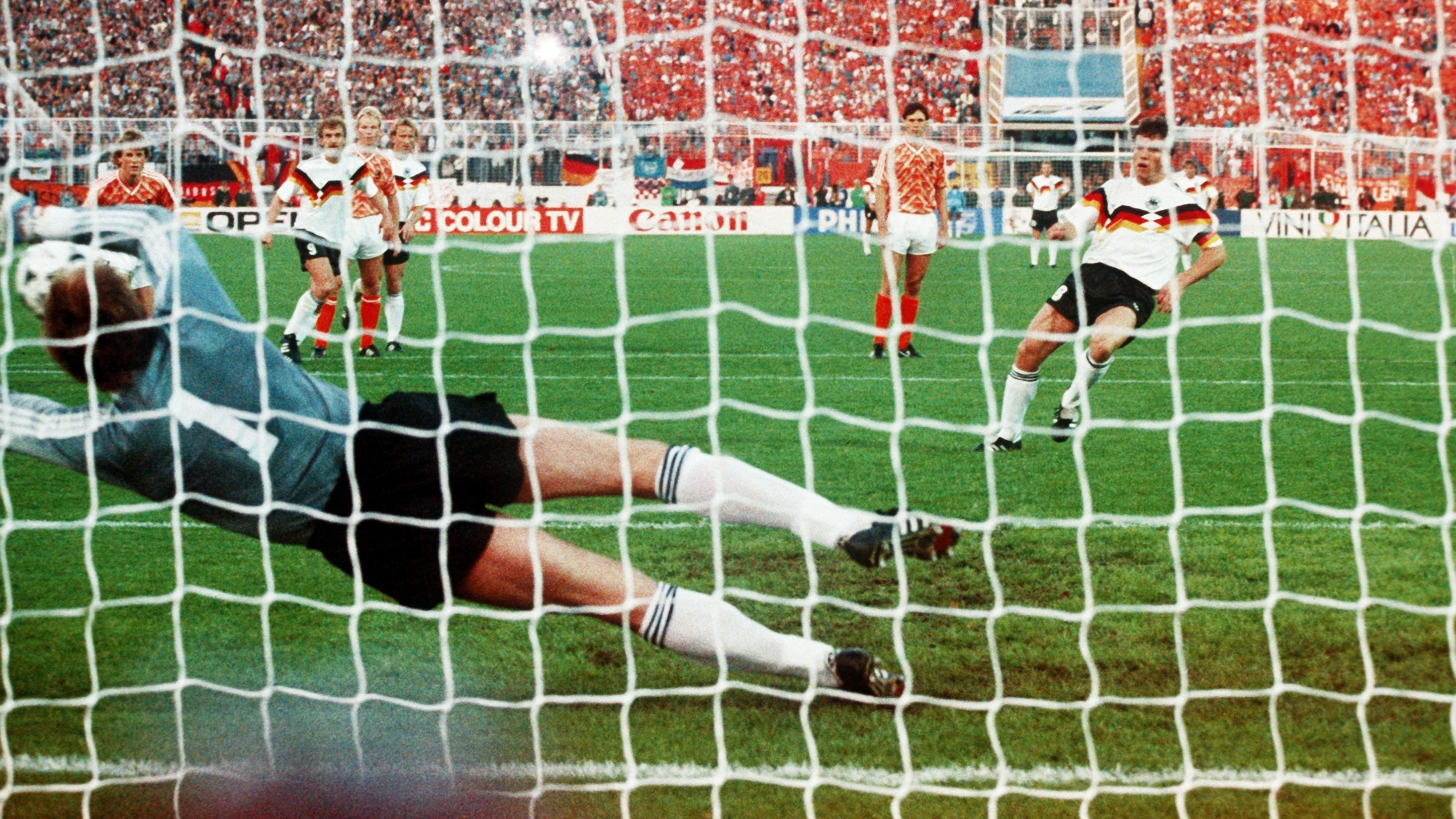 Deutschland Gegen Die Niederlande Als Matthaus Vergeblich Traf
