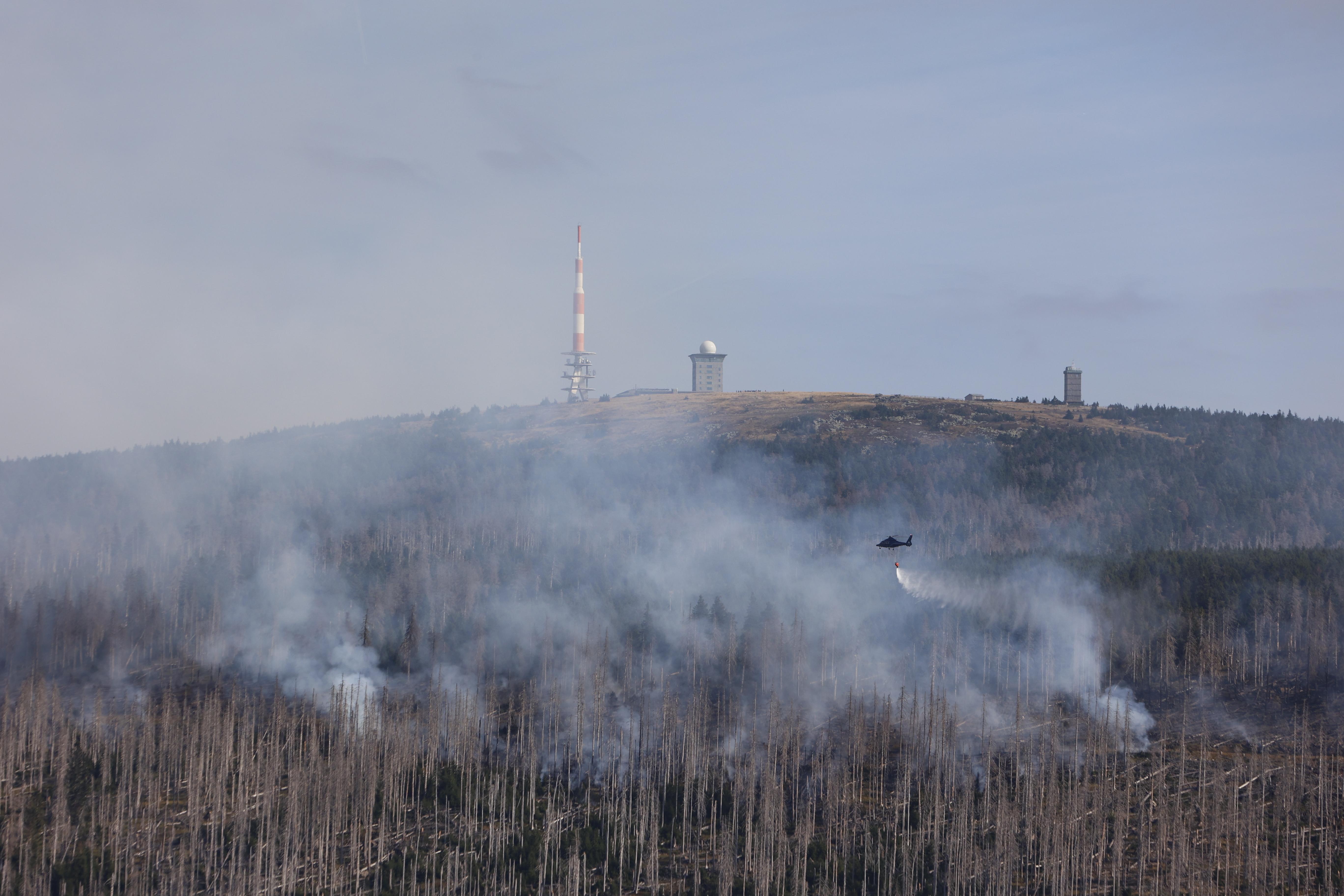 Waldbrand Am Brocken: Katastrophenfall Im Harz Ausgerufen | BR24