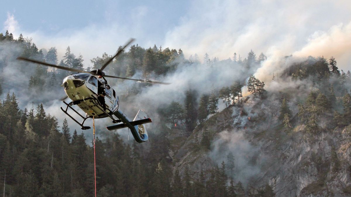 Kletterer Verursacht Waldbrand Nahe Fussen Br24