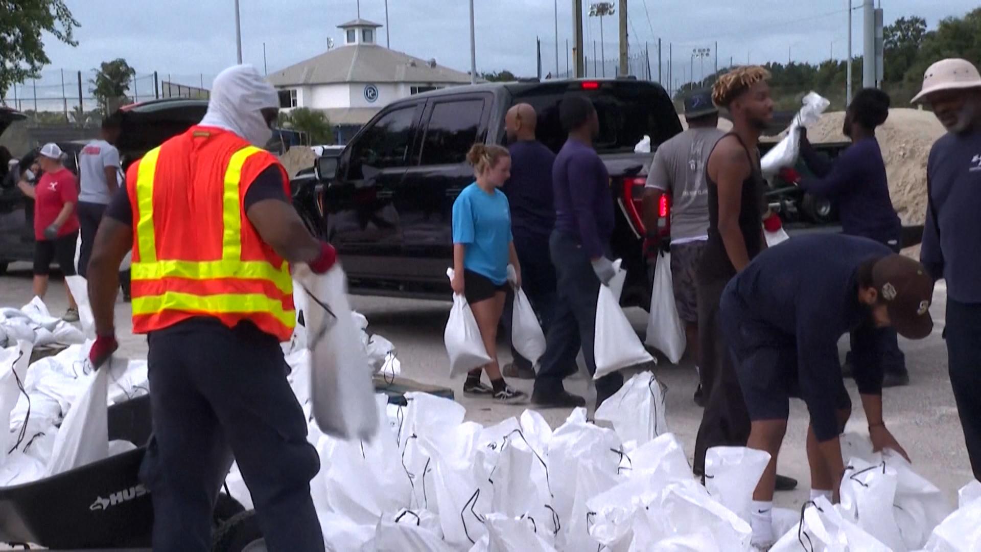 Vorbereitungen auf Hurrikan Milton