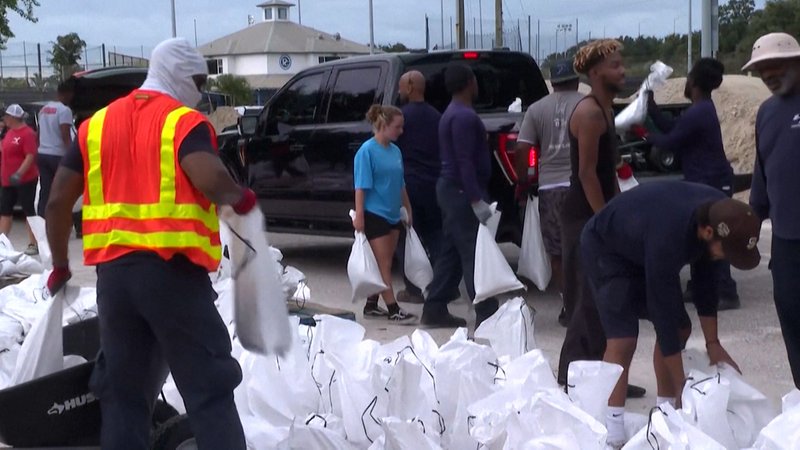 Vorbereitungen auf Hurrikan Milton | Bild: BR Vorbereitungen auf Hurrikan Milton
