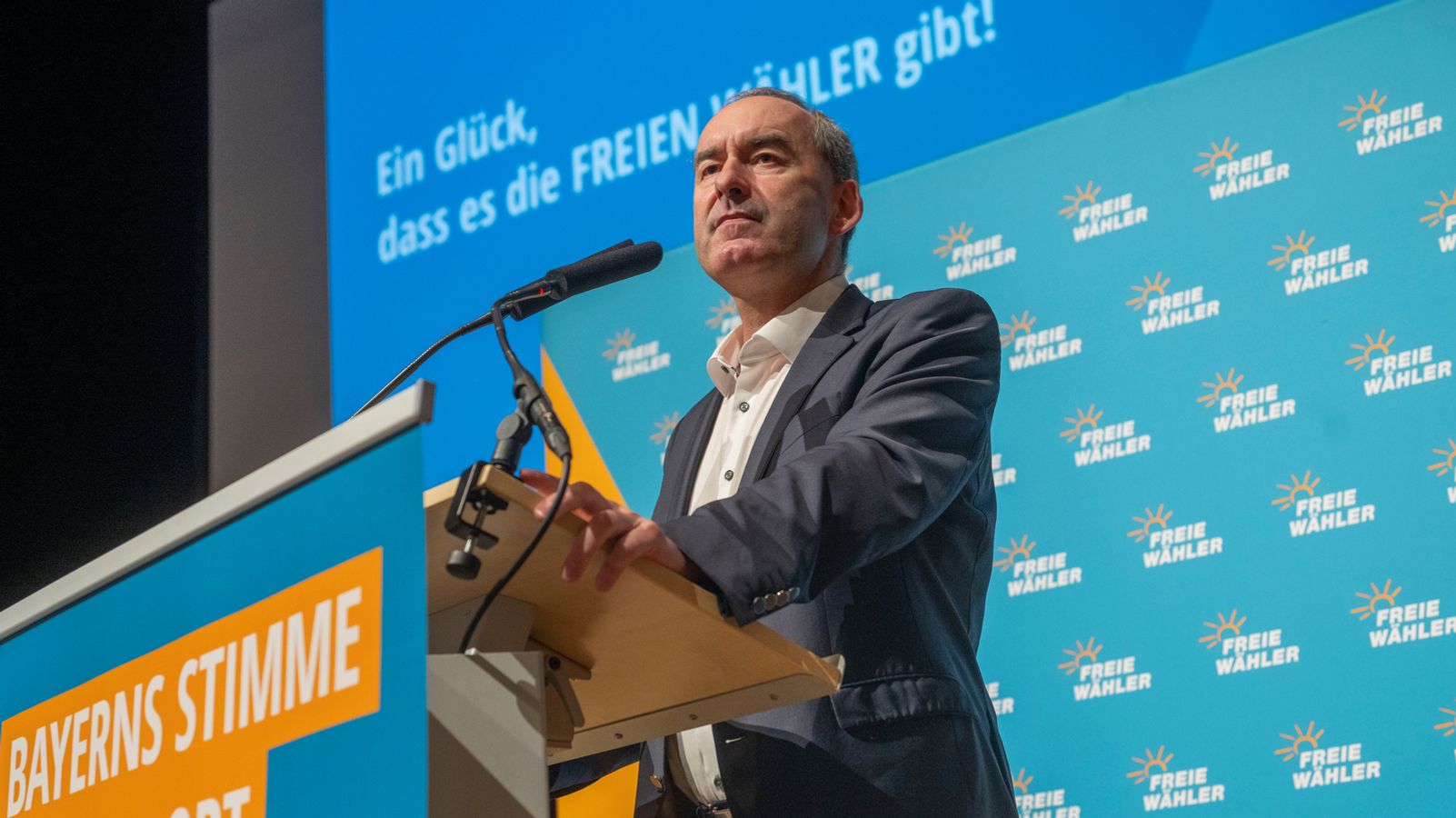 Free Voters State Assembly: Aiwanger attacks the CDU/CSU