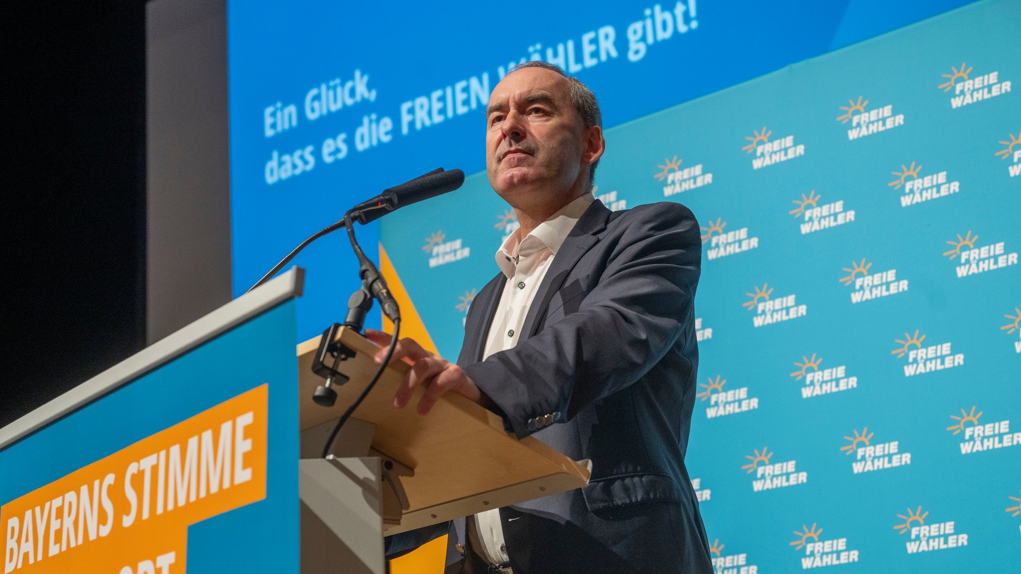 FW-Landesversammlung: Aiwanger attackiert Union
