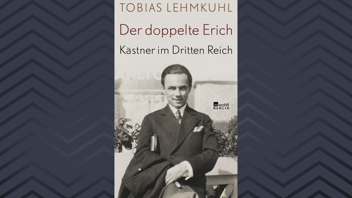 Der junge Erich Kästner auf einem Buchcover