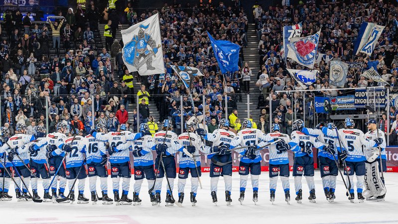 EHC Red Bull München - ERC Ingolstadt | Bild: picture alliance / Eibner-Pressefoto | Eibner-Pressefoto/Heike Feiner EHC Red Bull München - ERC Ingolstadt