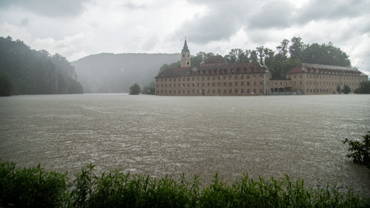 Weltenburg: Wie ein Kloster sich vor dem Hochwasser schützt