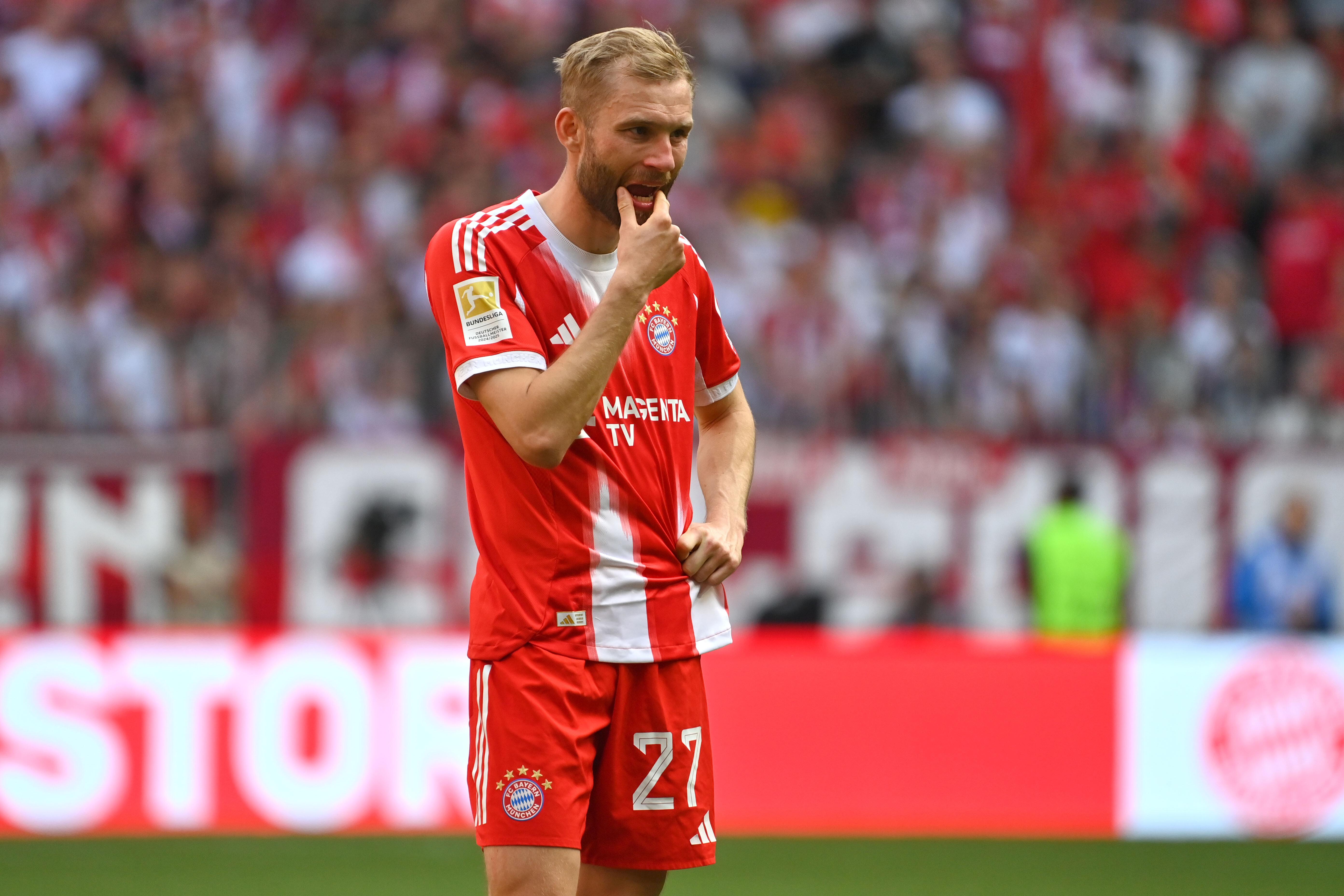 Zukunft beim FC Bayern ungewiss: Konrad Laimer