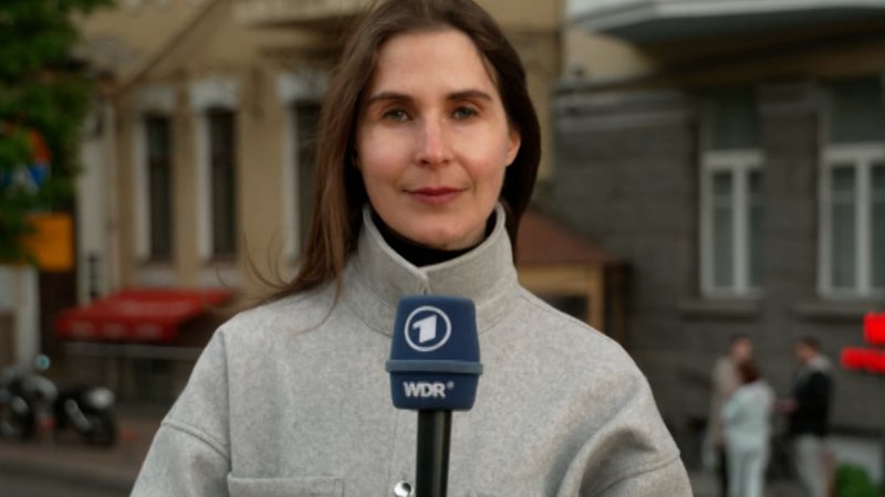 BR-Reporterin Judith Schacht in Kyiv | Bild: BR BR-Reporterin Judith Schacht in Kyiv