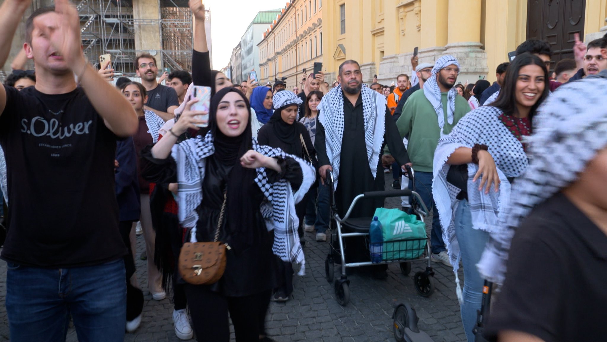 Pro-Palästina-Demo in München.