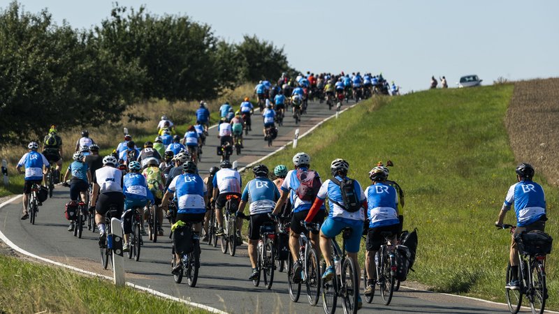 (Archivbild) 1.000 Teilnehmende bei BR Radltour | Bild: BR (Archivbild) 1.000 Teilnehmende bei BR Radltour
