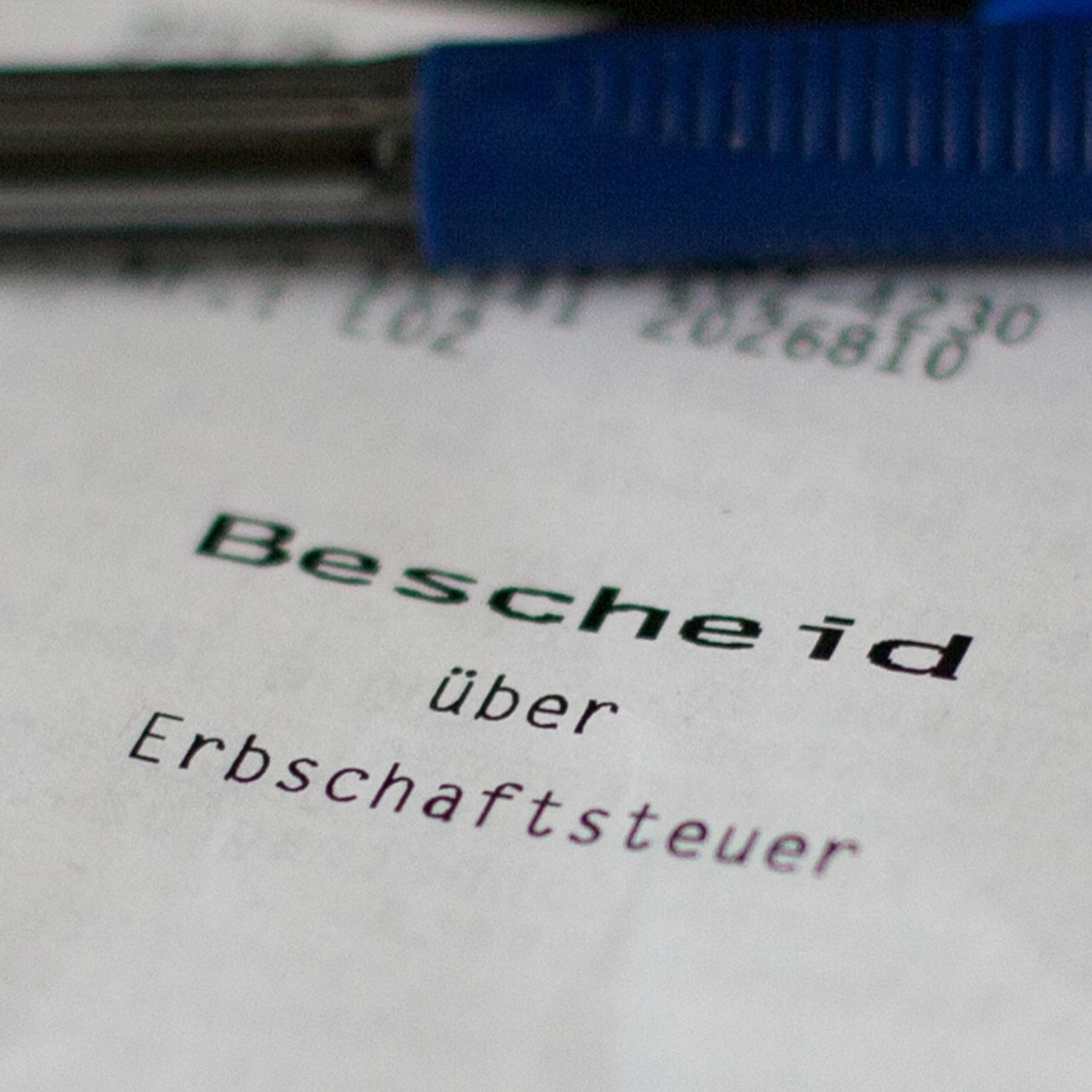 Grüne wollen Verschärfungen bei der Erbschaftsteuer