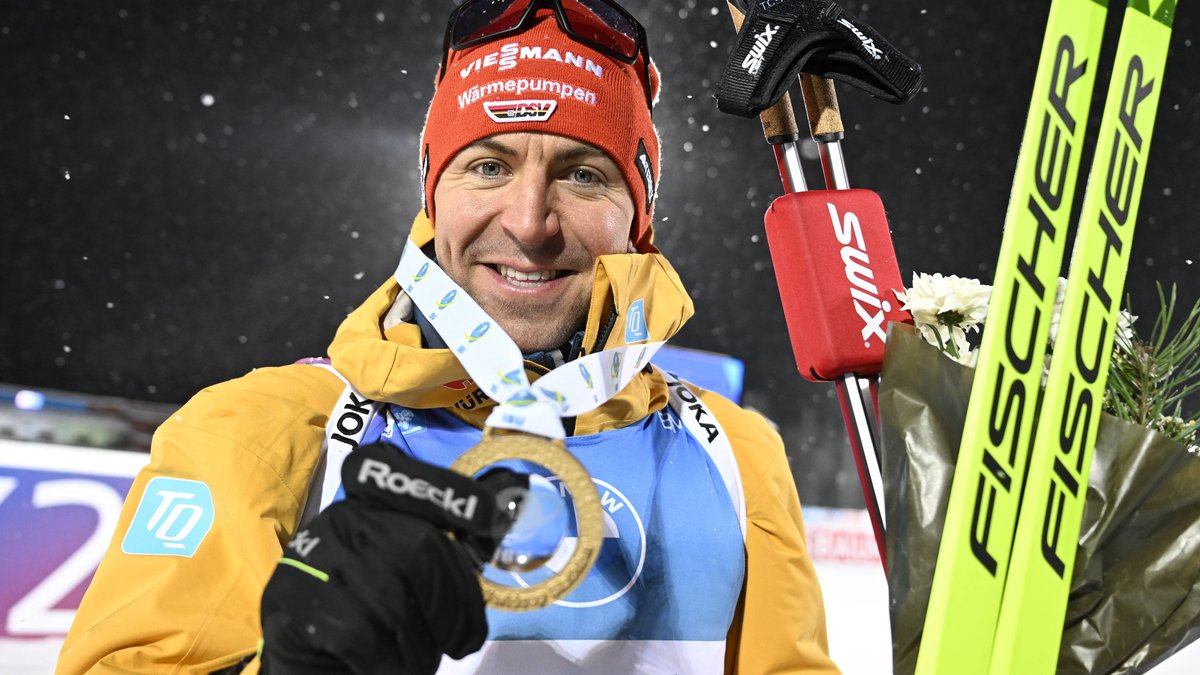Biathlon: Allgäuer Philipp Nawrath siegt in Östersund