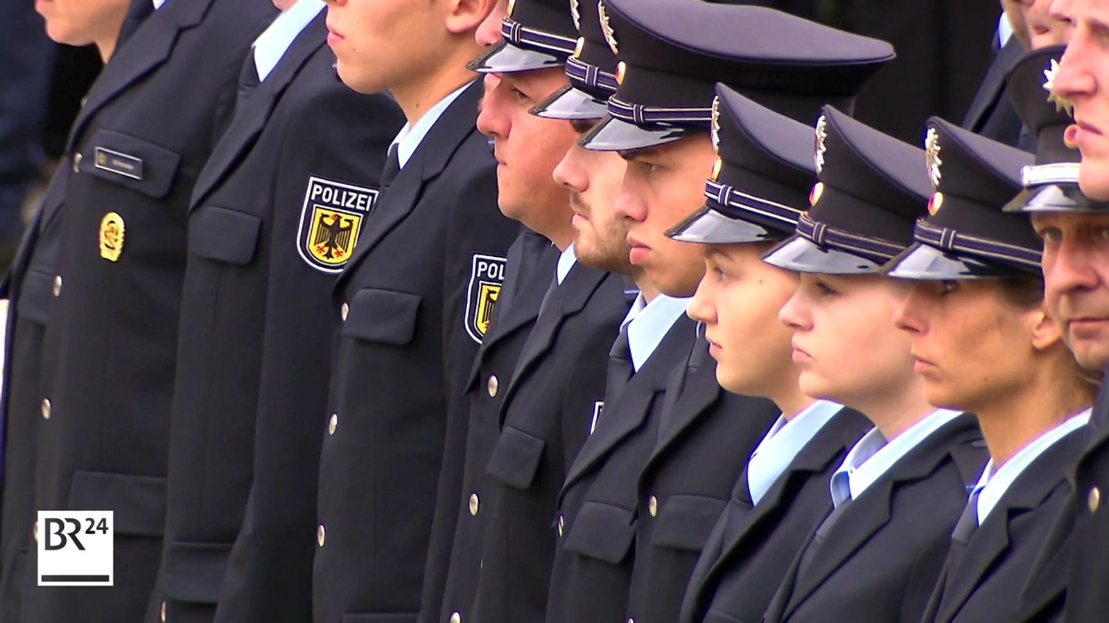 Bundespolizisten in Bamberg vereidigt