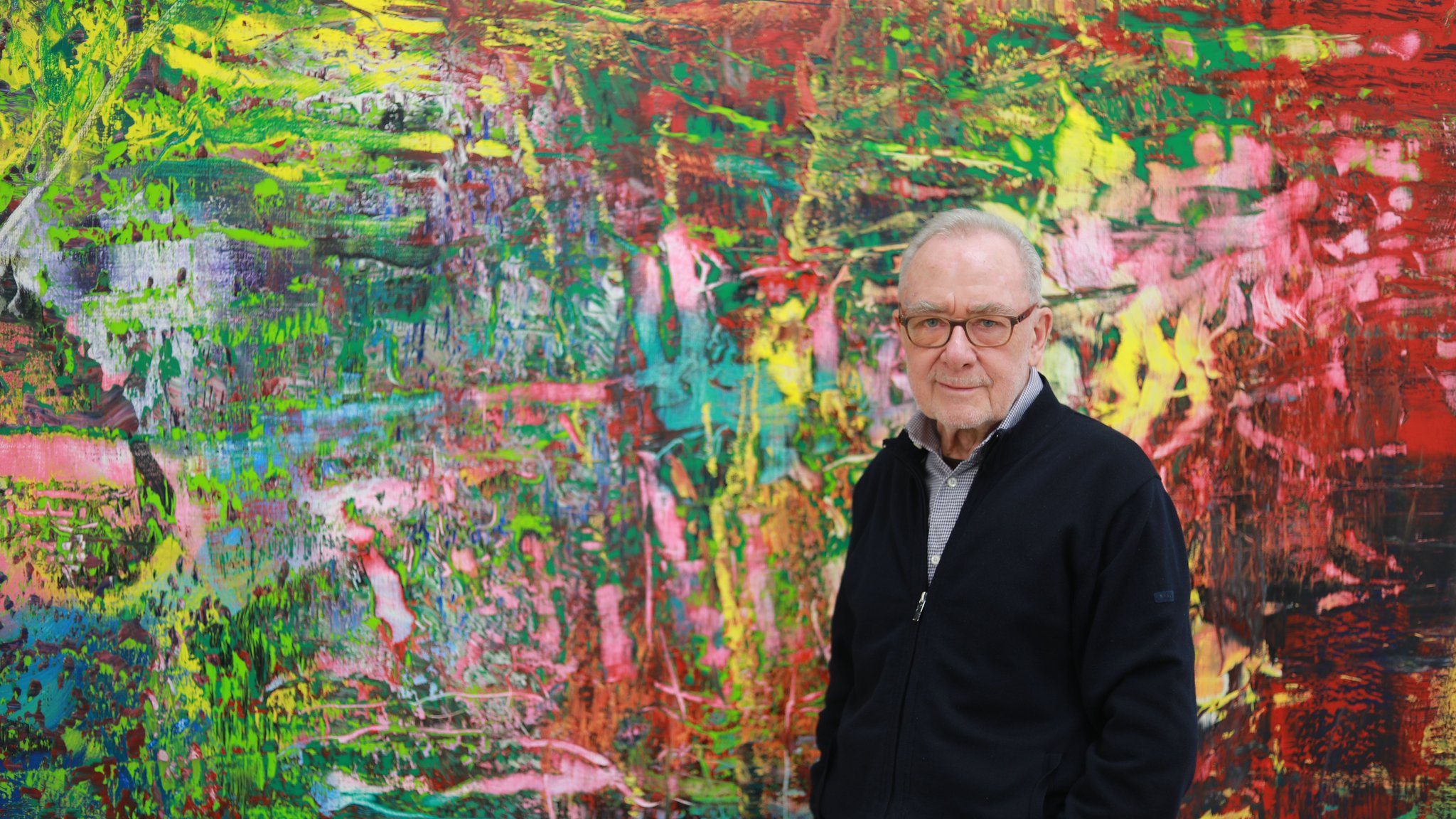 2020 hörte er mit dem Malen auf, für die "Monopol" ist Gerhard Richter dieses Jahr trotzdem der "Künstler der Stunde". | Bild: Bayerischer Rundfunk 2025 2020 hörte er mit dem Malen auf, für die "Monopol" ist Gerhard Richter dieses Jahr trotzdem der "Künstler der Stunde".