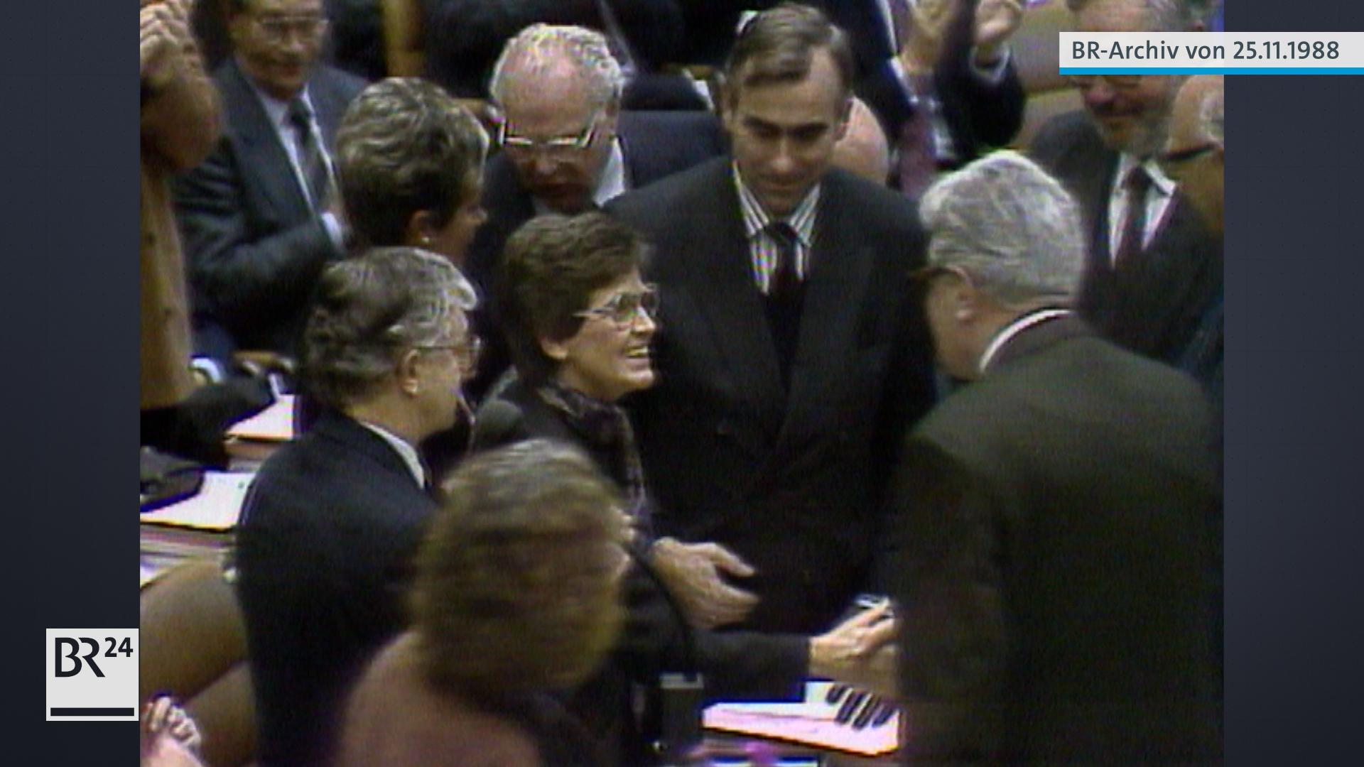 BR24Zeitreise zum 85. Geburtstag von Rita Süssmuth BR24