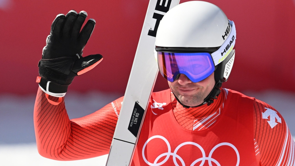 Beat Feuz in Peking | Bild: dpa-Bildfunk/Robert Michael Beat Feuz in Peking