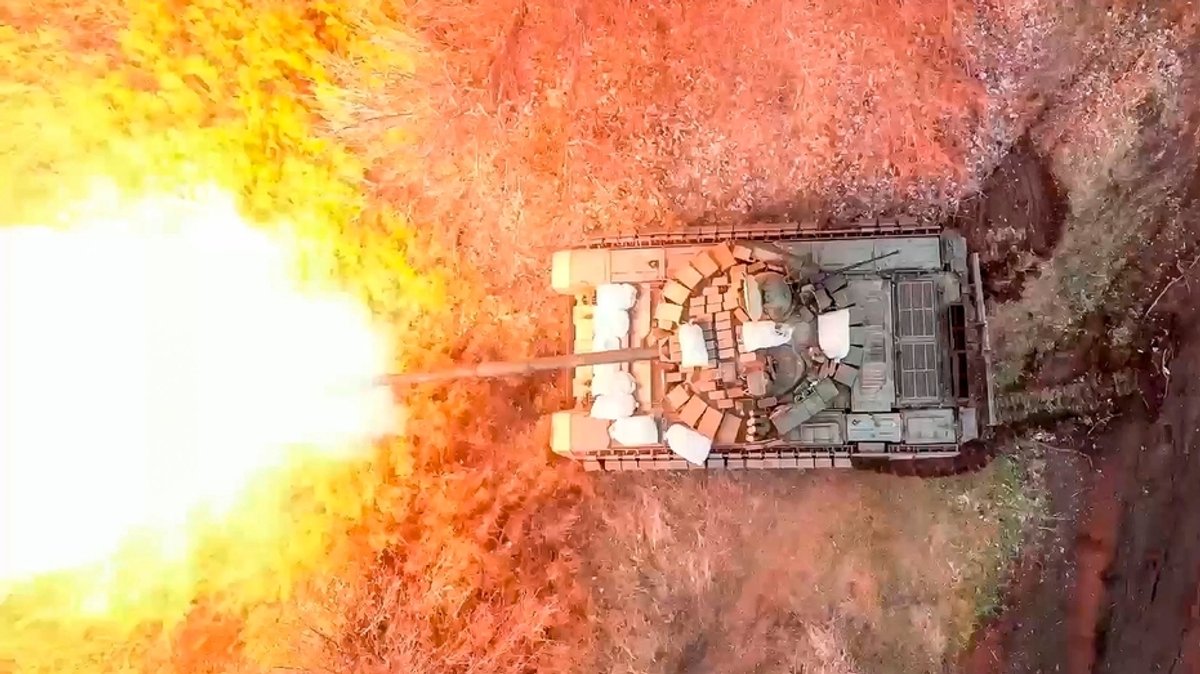 Russischer Panzer (Archivbild)