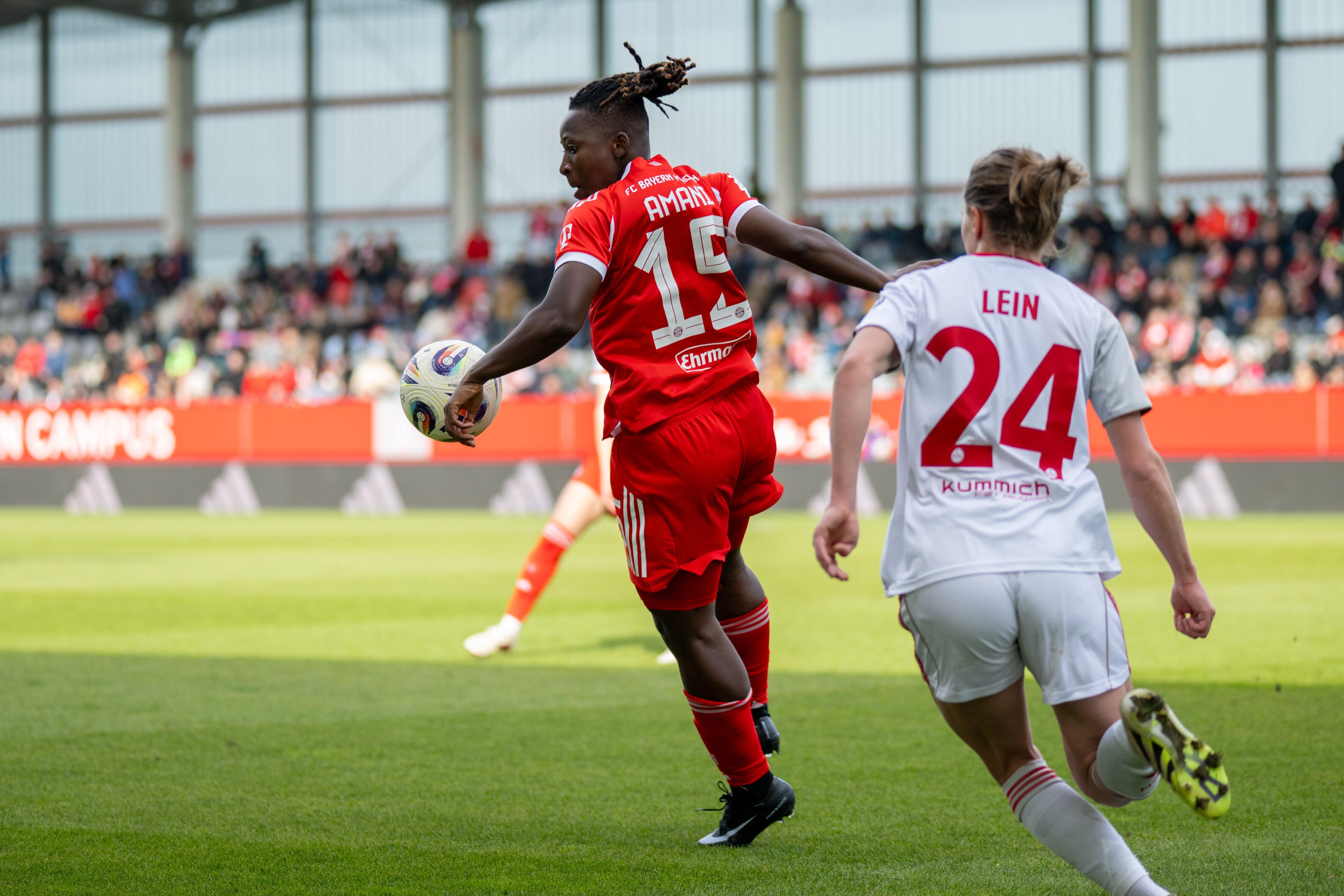 Spielszene FC Bayern München - 1. FC Nürnberg
