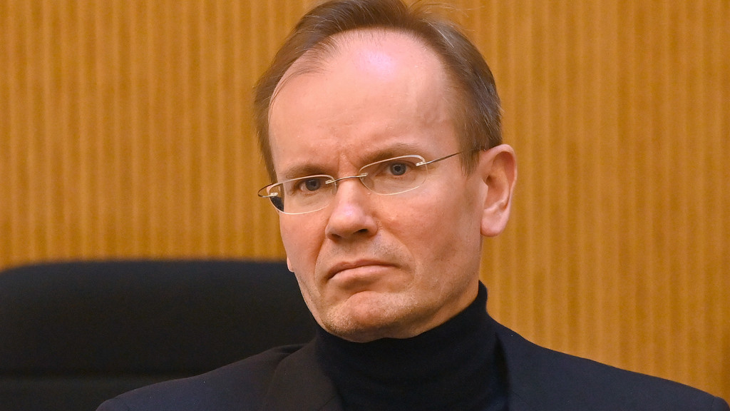 Ex-Wirecard-CEO Markus Braun im Gerichtssaal.