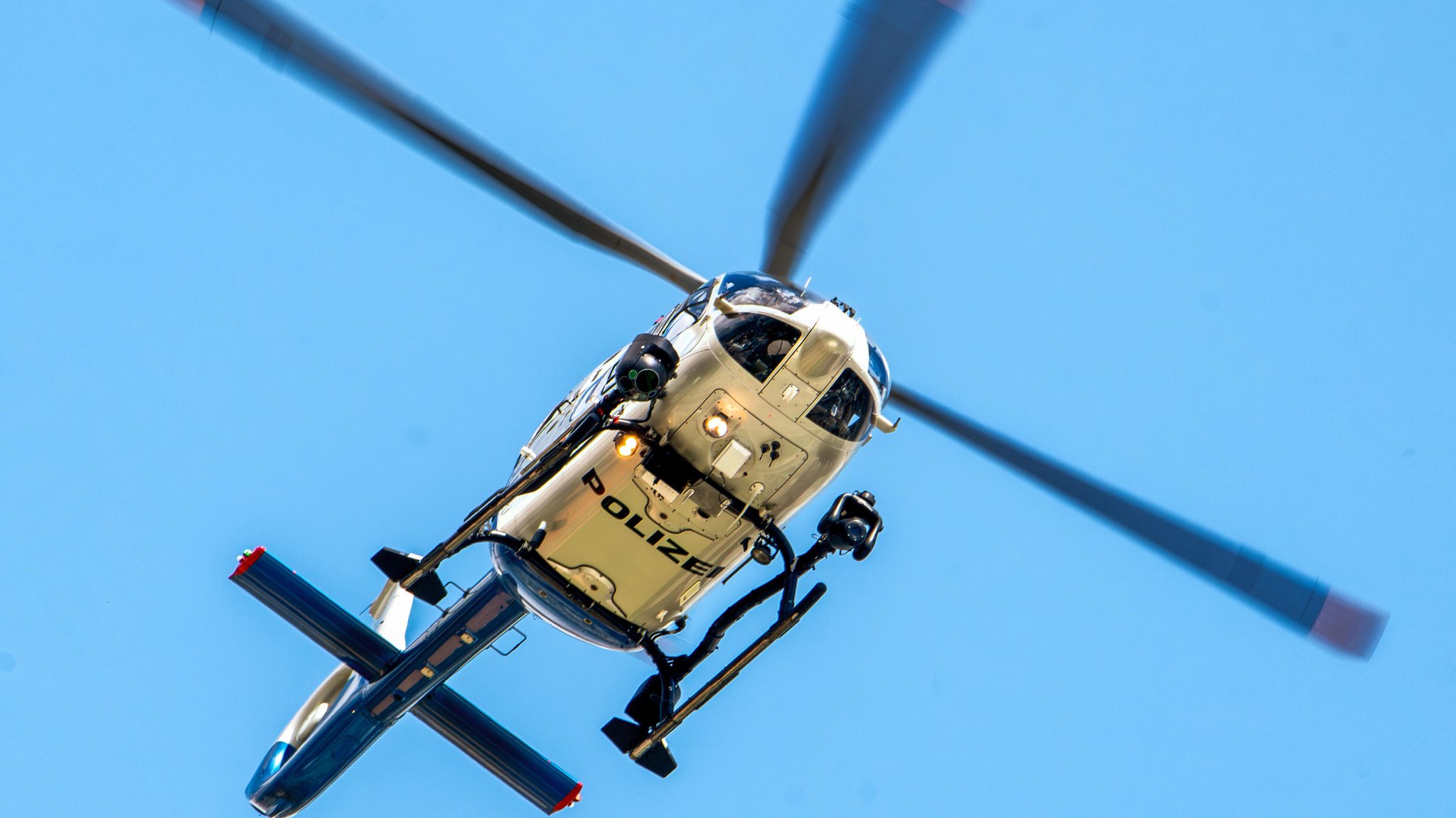 Polizeihubschrauber (Symbolbild)