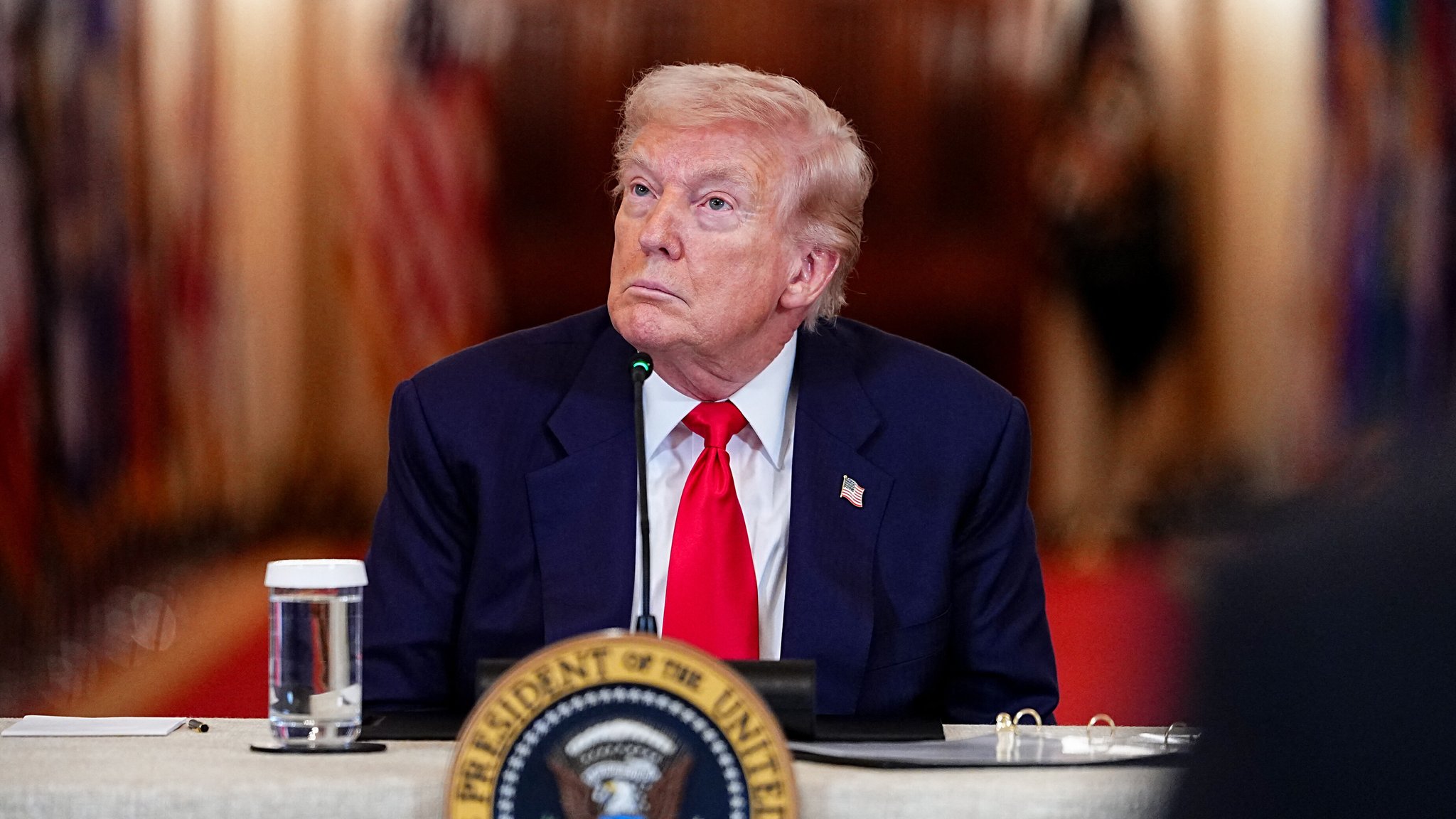 US-Präsident Donald Trump kontert Aussagen des iranischen Präsidenten Massud Peseschkian mit einer klaren Drohung.