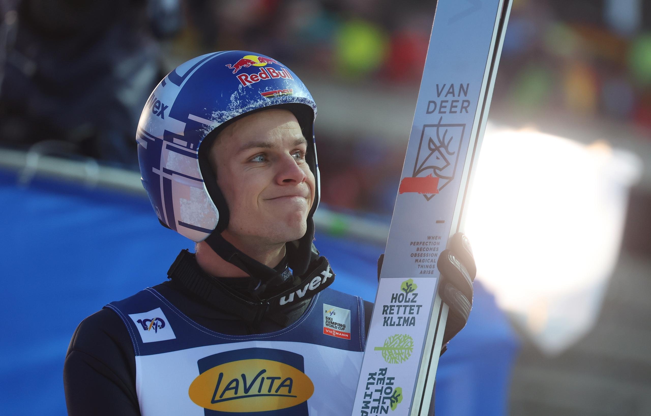 Andreas Wellinger in Oberstdorf