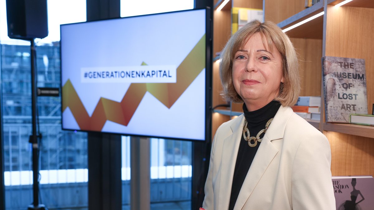 Sie ist das Gesicht zum Geld: Anja Mikus ist die CEO des Kenfo-Fonds, der mit der Einführung des Generationenkapitals umgestaltet wird.