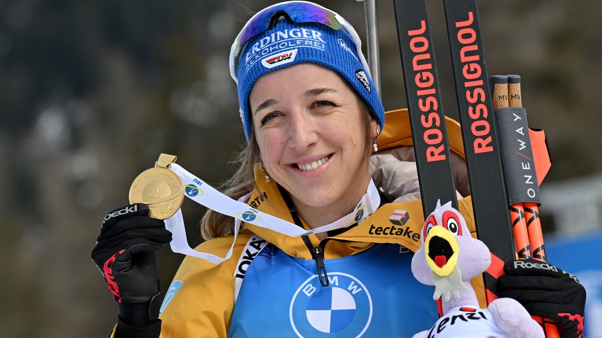 Vier Medaillen: Preuß rettet bayerische Biathlon-WM-Bilanz
