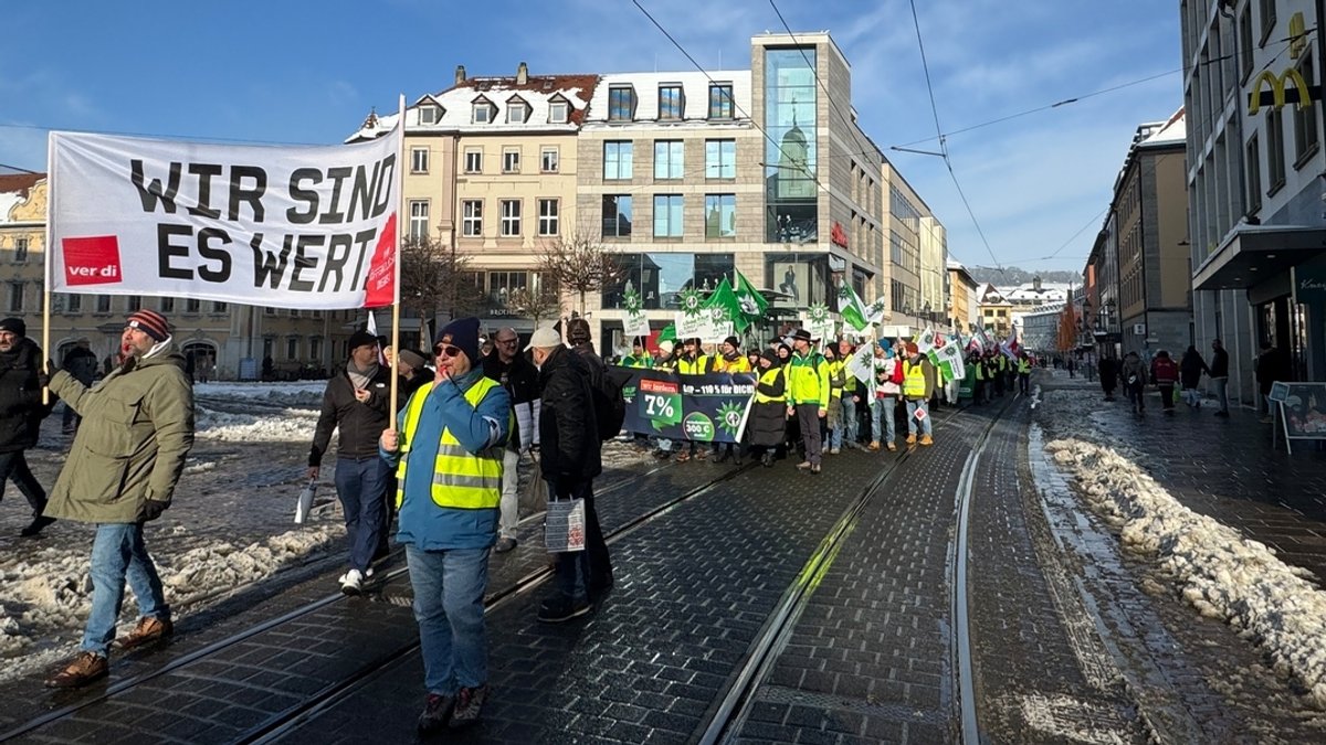 Warnstreiks in Bayern: Wer streikt und welche Folgen hat das?