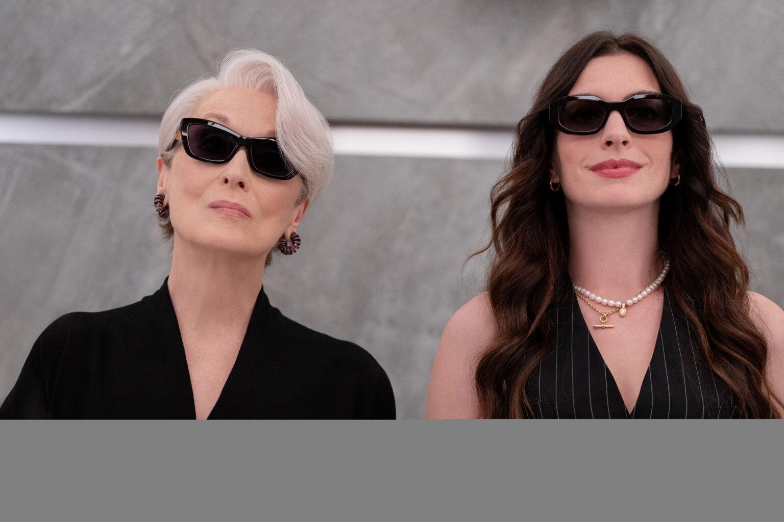 Chefredakteurin Miranda Priestley (Meryl Streep) und Andy Sachs (Anne Hathaway)