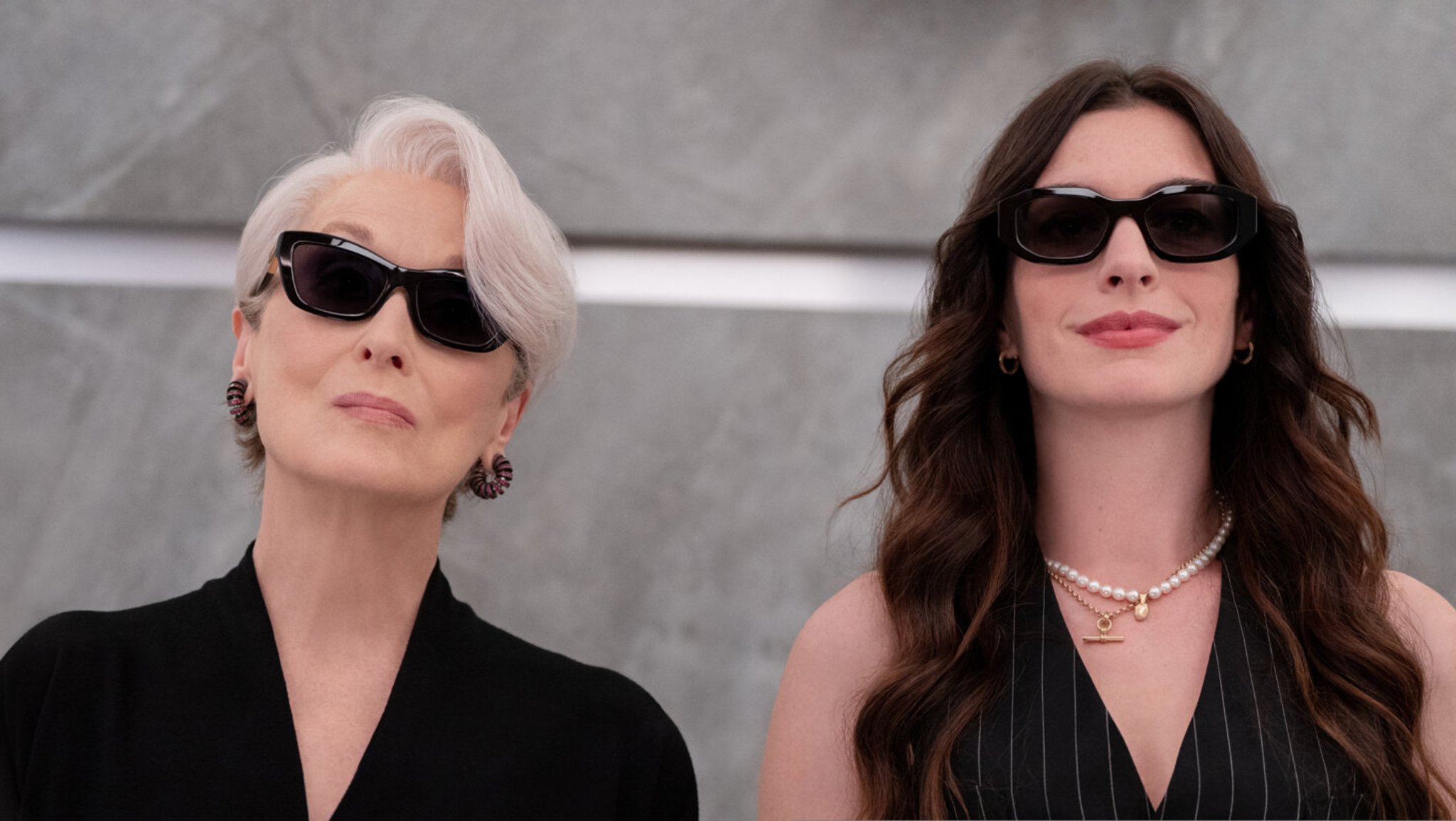 Chefredakteurin Miranda Priestley (Meryl Streep) und Andy Sachs (Anne Hathaway)
