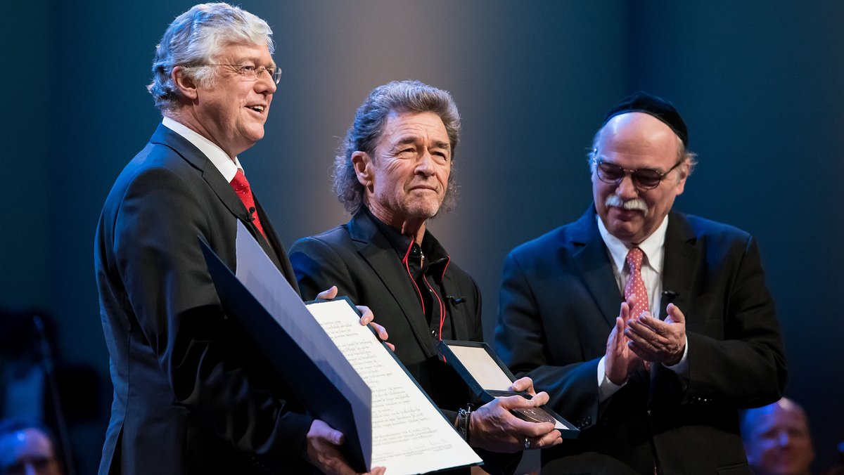 Peter Maffay bei der Verleihung der Buber-Rosenzweig-Medaille (2018)