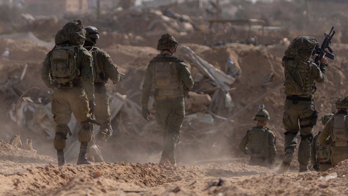 Israelische Soldaten im Gazastreifen (Symbolbild)