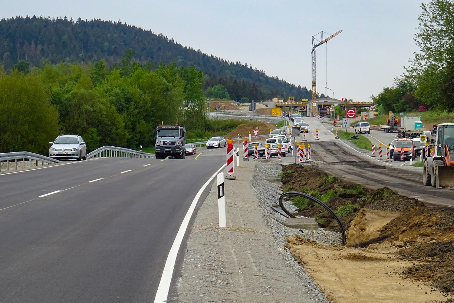 Dauerbaustelle Auf Der B11 In Niederbayern Ist Weg | BR24