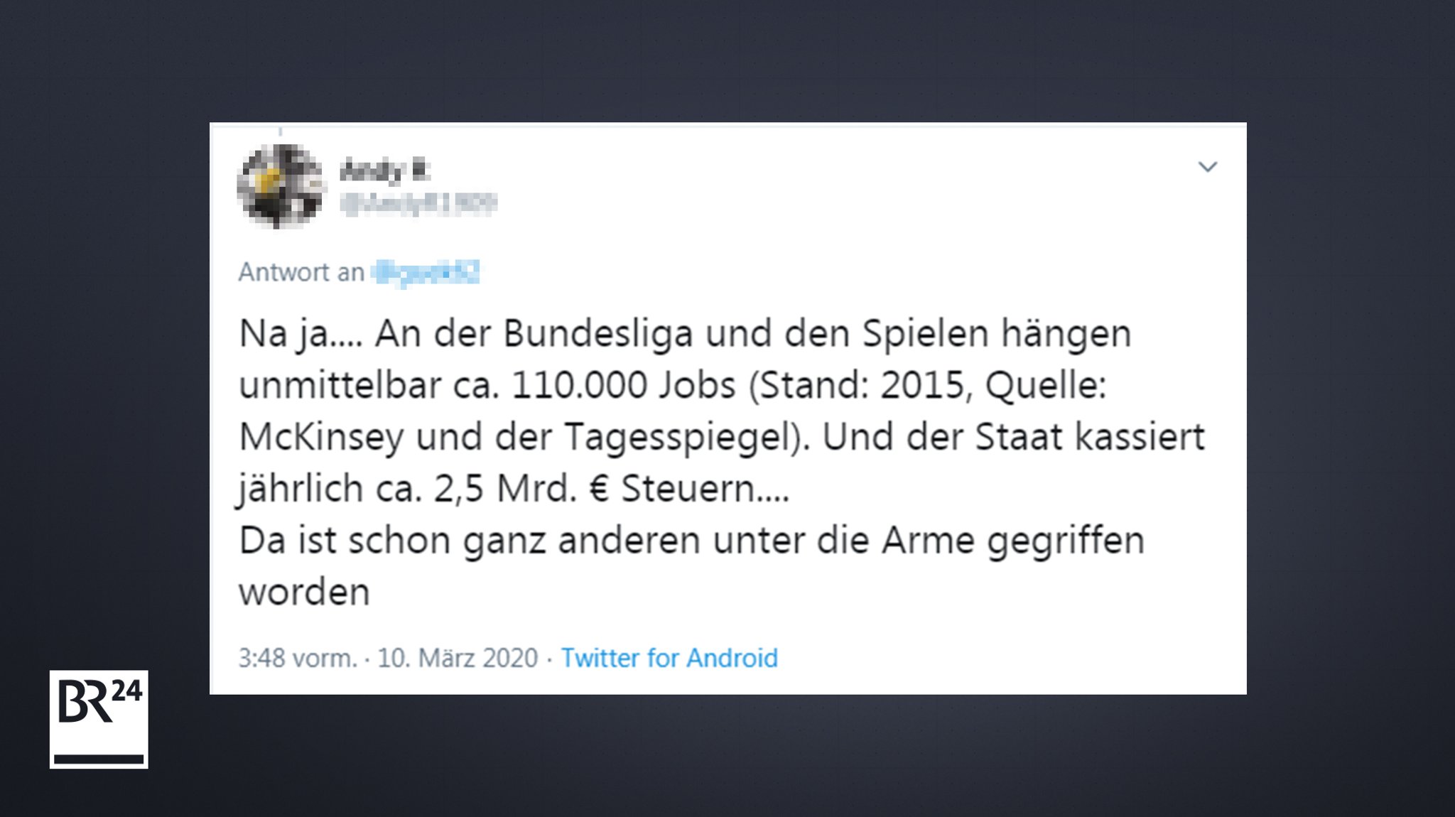 Manche behaupten, vom Profifußball würden "unmittelbar" 110.000 Jobs abhängen - aber so einfach ist es nicht.