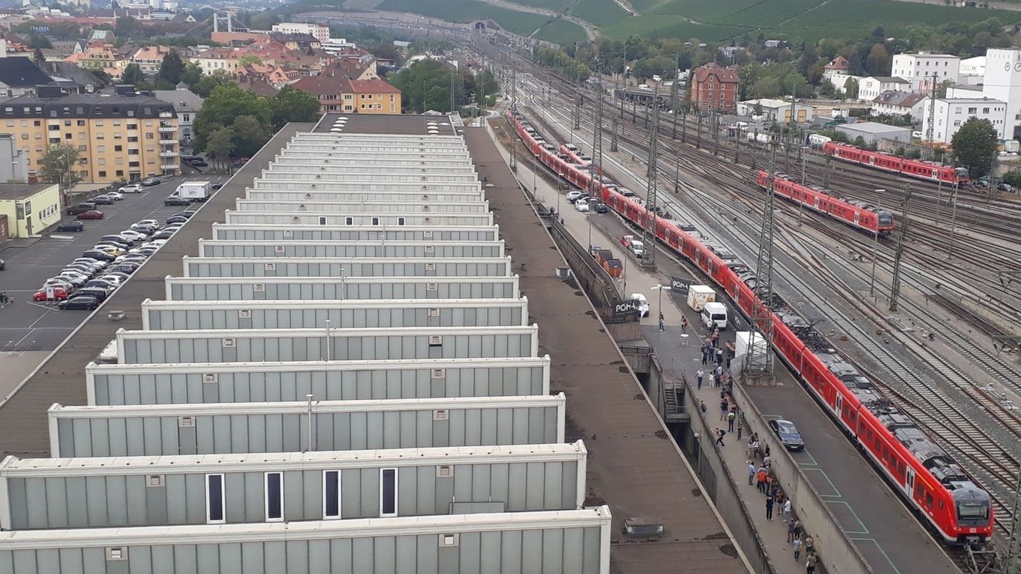 Altes Postareal in Würzburg