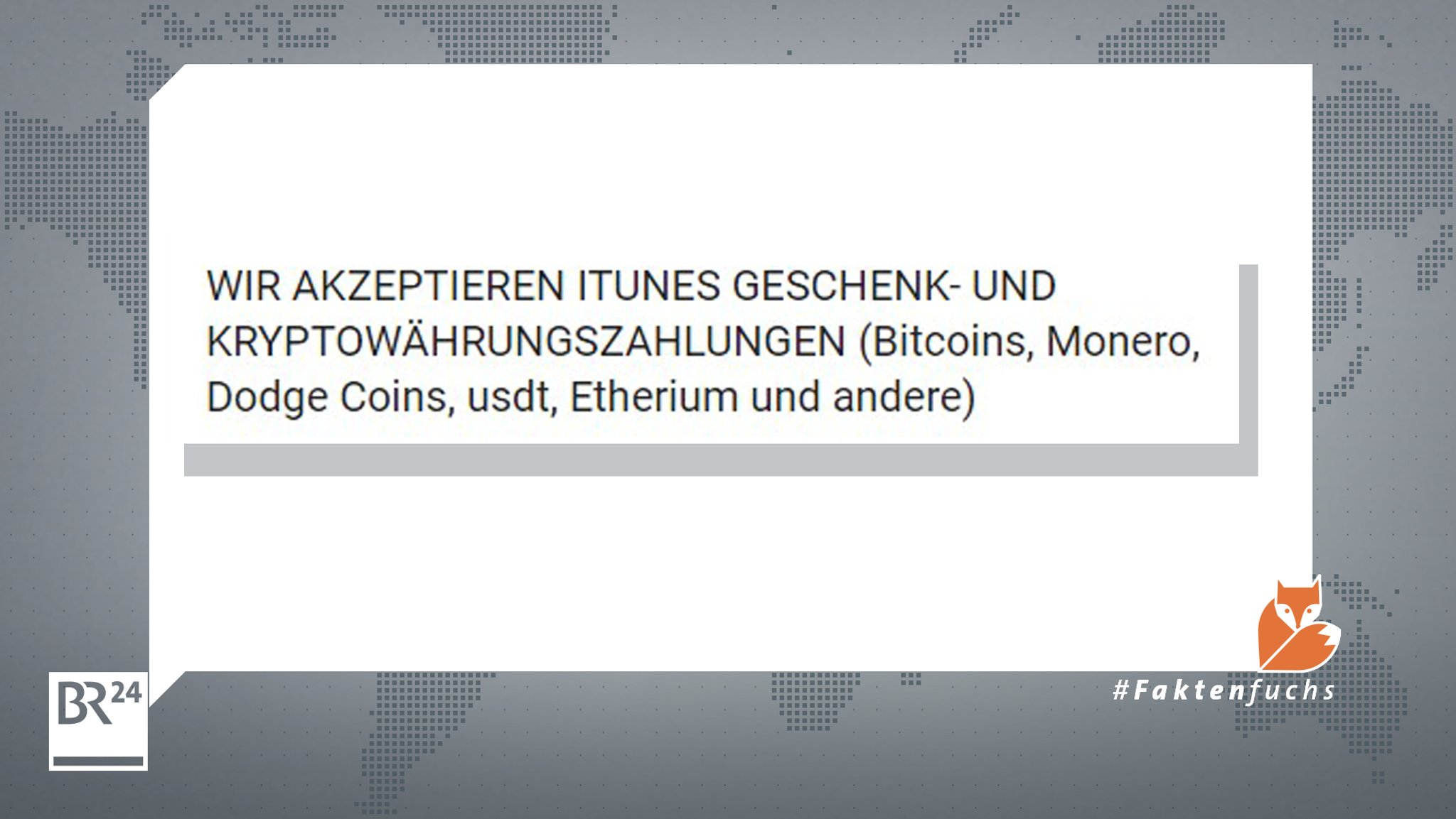 Fälscher und Käufer wollen auf Telegram möglichst anonym bleiben und nutzen deshalb etwa iTunes-Geschenkkarten als Zahlungsmittel.