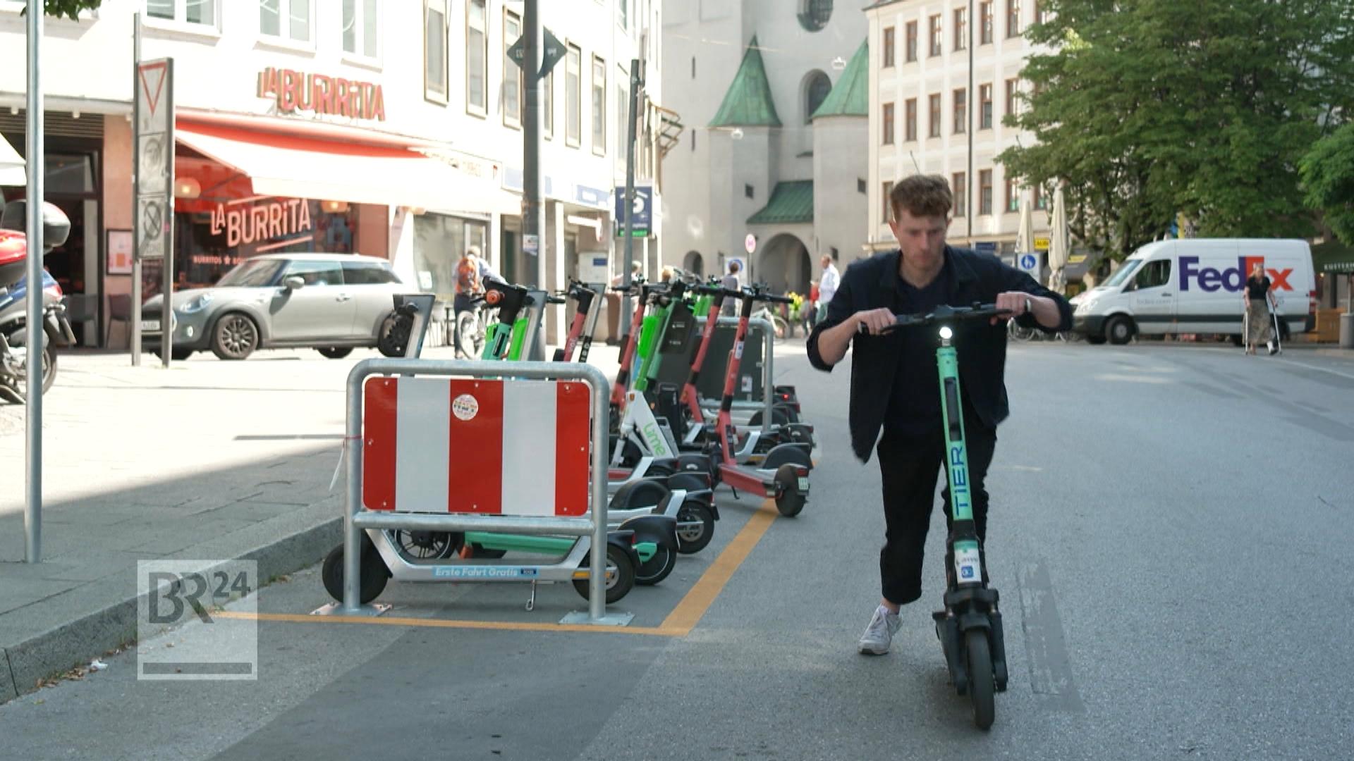 Immer mehr Unfälle mit E-Scootern