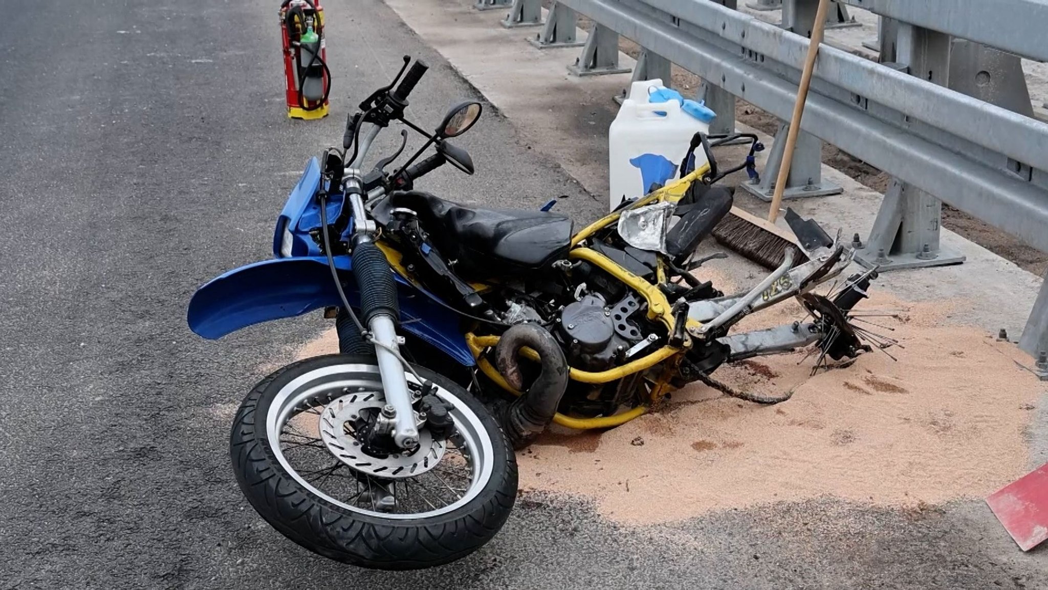 Motorradfahrer auf A3 nahe Aschaffenburg tödlich verletzt