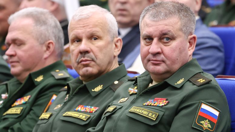 Bei einem Treffen im russischen Verteidigungsministerium im Dezember 2023 | Bild:Artjom Geodakjan/Picture Alliance