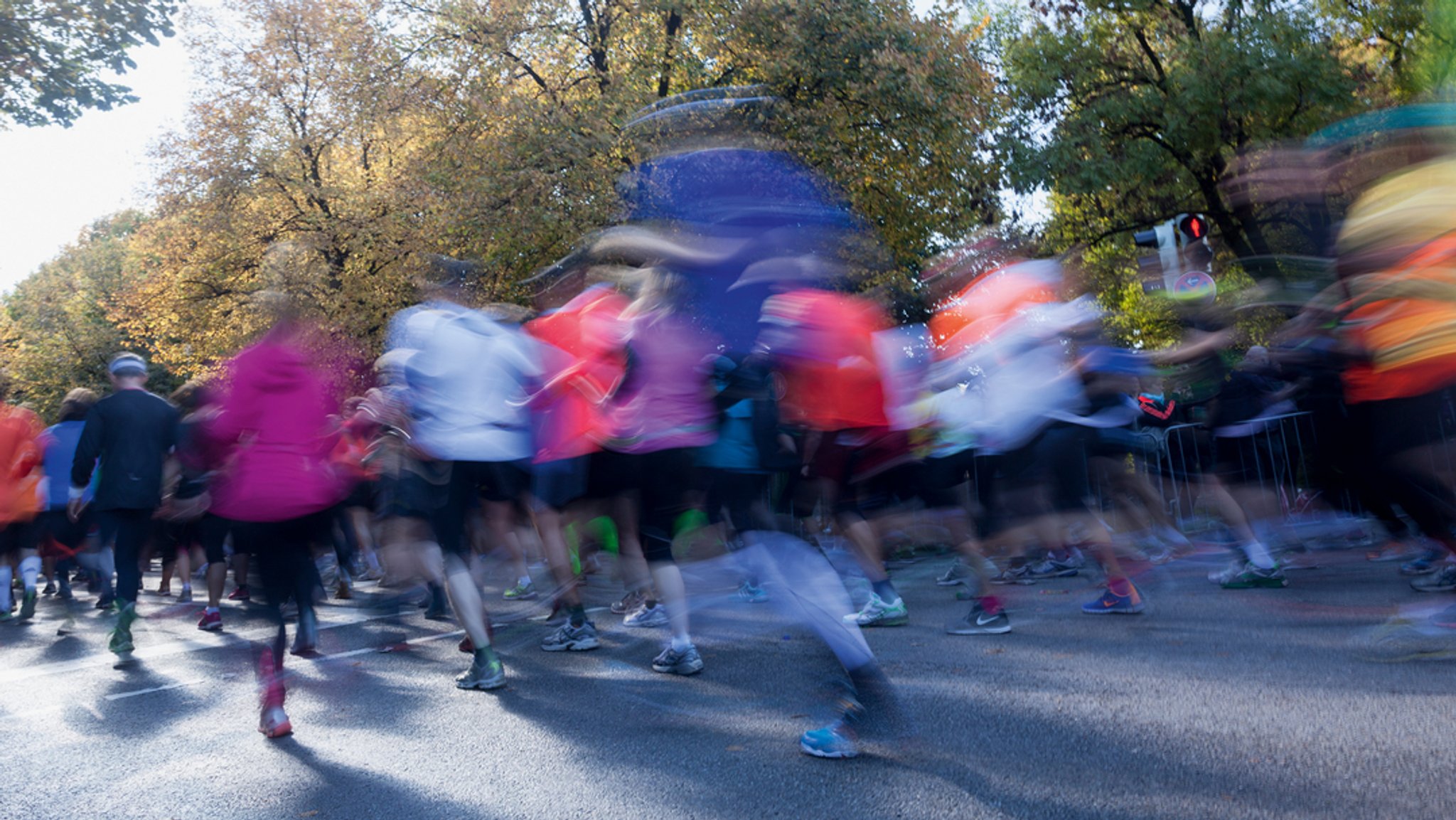 Läufer bei einem Laufwettbewerb