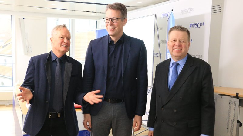 Im Münchner Presseclub | Bild: Jungblut/BR Im Münchner Presseclub