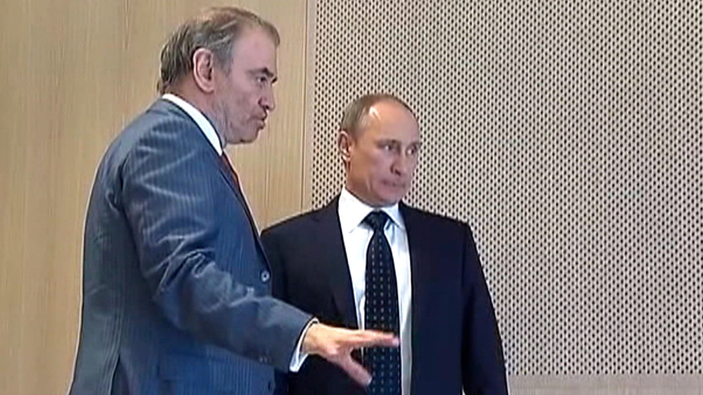Valéry Gergijew mit Wladimir Putin