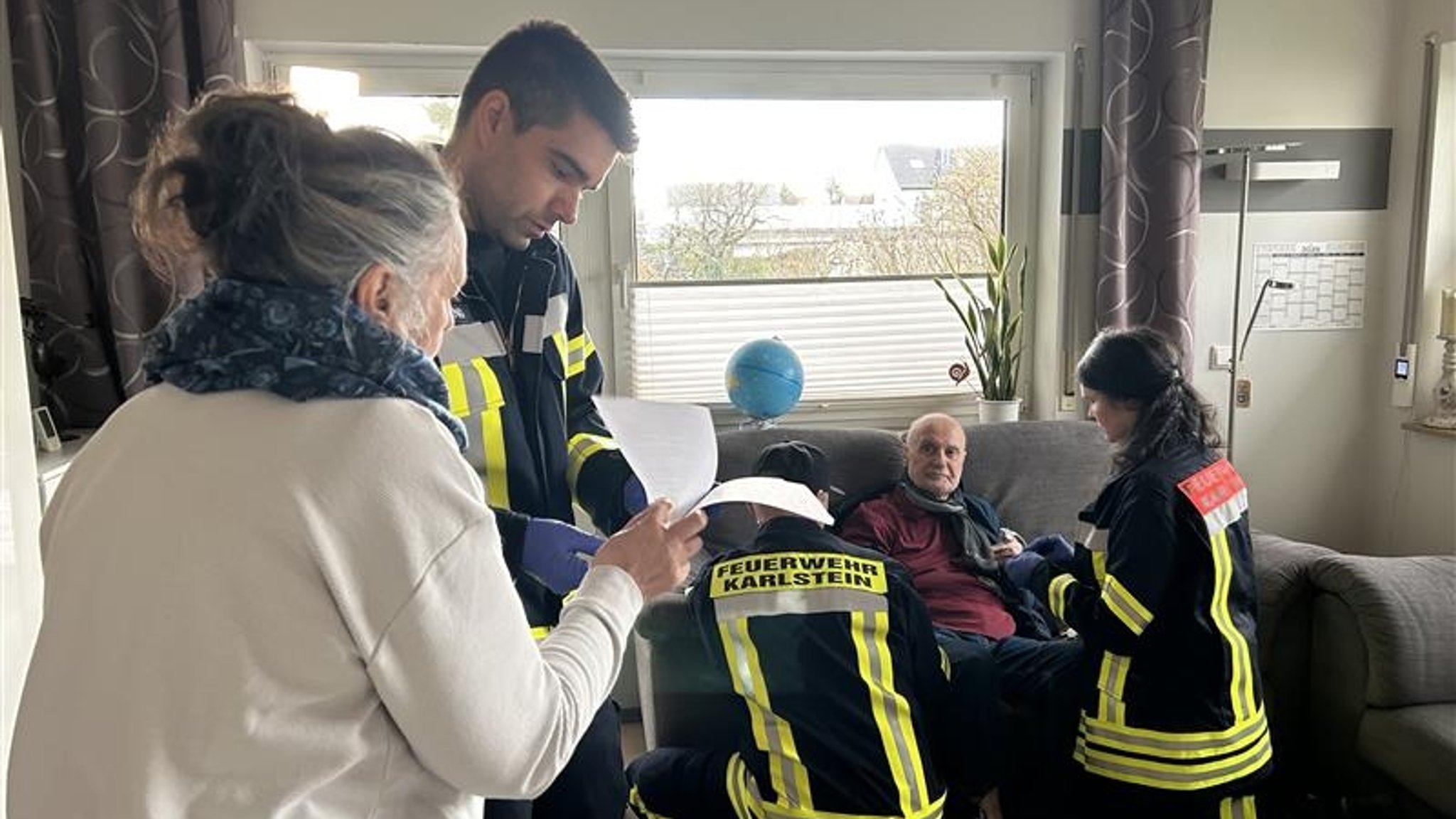 First Responder im Einsatz.