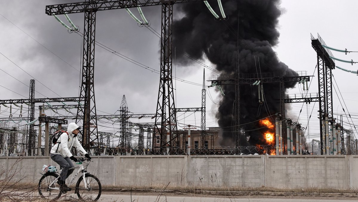 Russischer Großangriff auf ukrainische Energieeinrichtungen