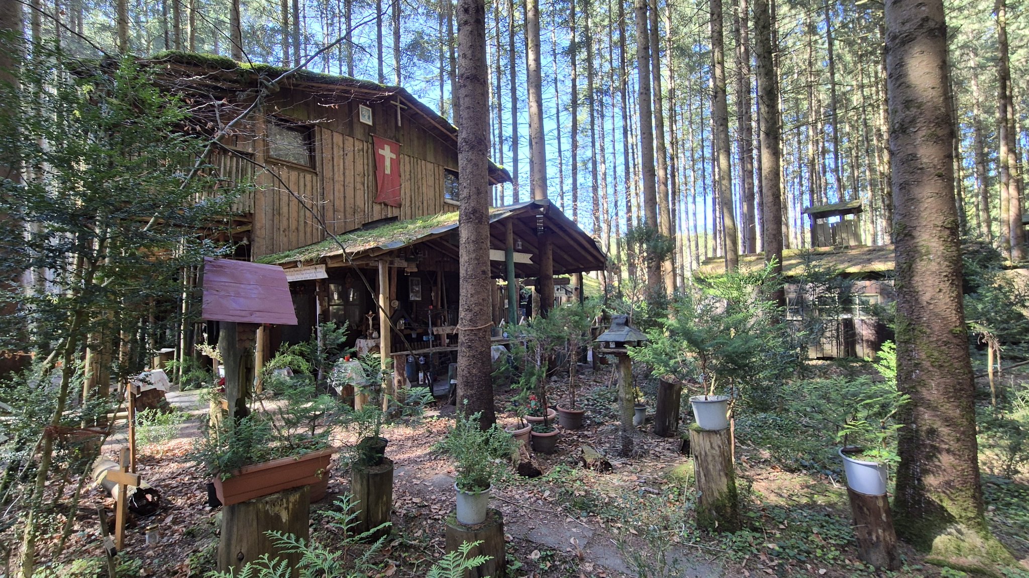 Einsiedelei in abgelegenem Allgäuer Wald droht Abriss
