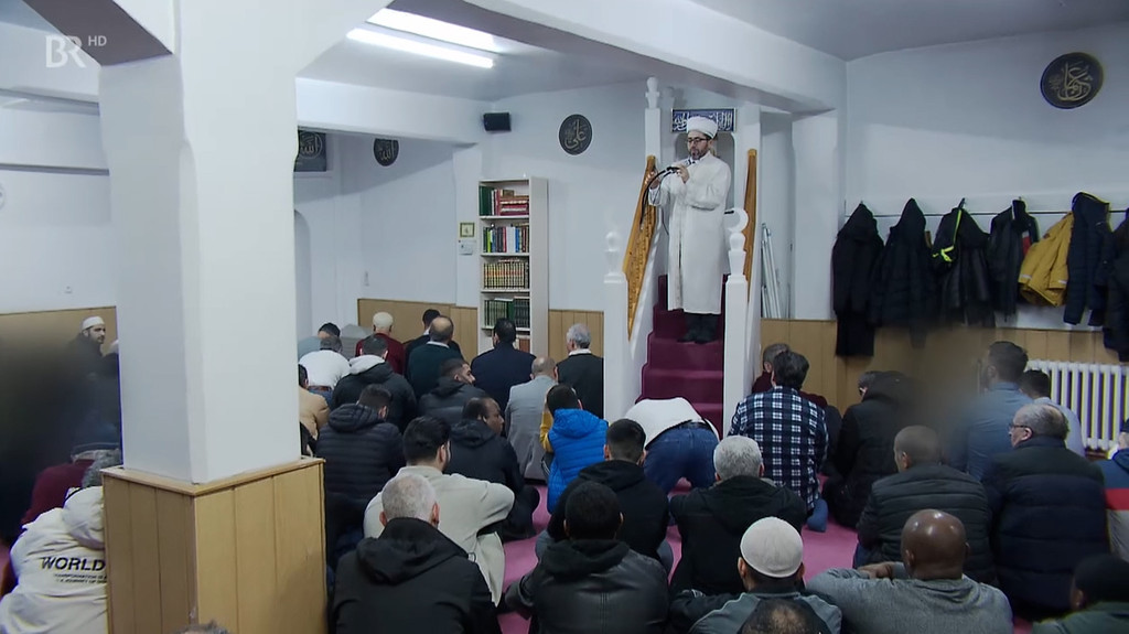 Türkisch islamischen Gemeinde DiTiP am Plärrer in Nürnberg.