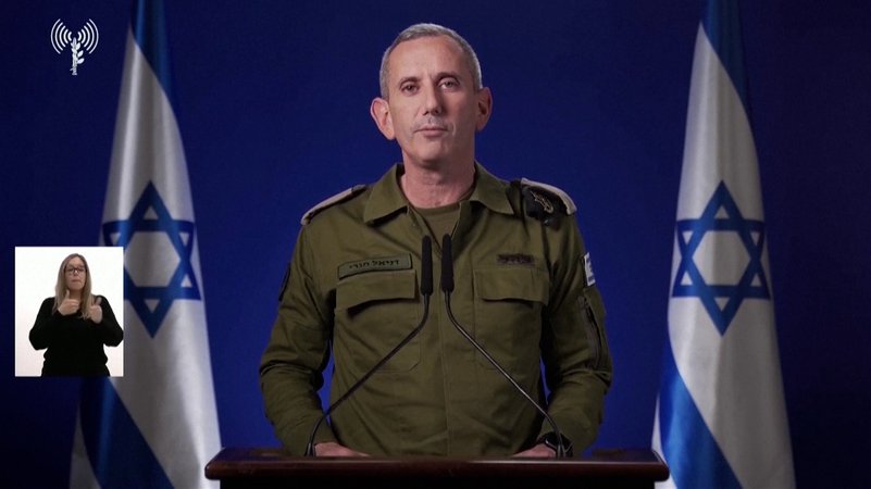 Daniel Hagari, Armee-Sprecher Israel | Bild: Reuters Daniel Hagari, Armee-Sprecher Israel