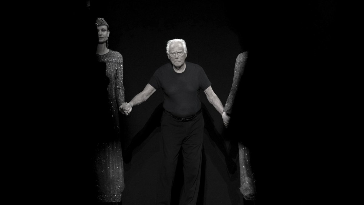 Italienischer Modedesigner Giorgio Armani gestorben